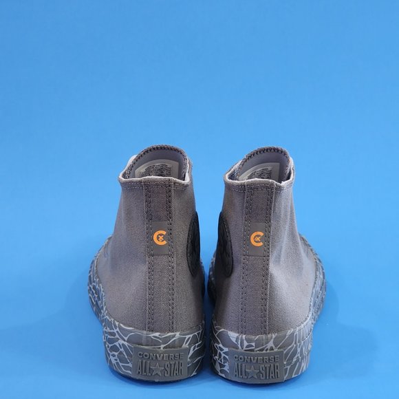 Converse CTAS CX Hi Tonal Bark Iron Grey Canvas Unisex Sneakers A03236C NWT - Picture 5 of 6